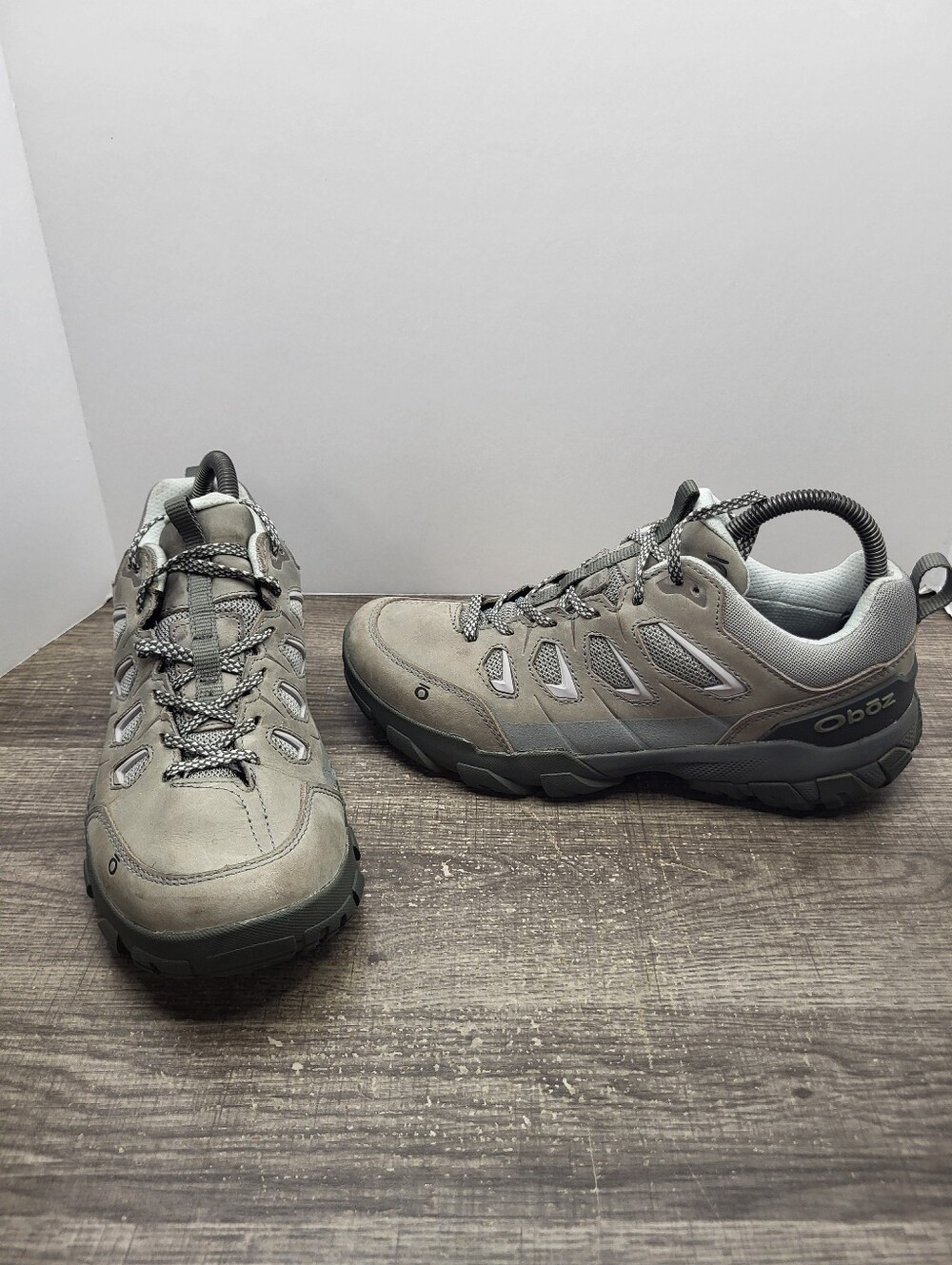 Oboz Women's Sawtooth X Low Waterproof Hiking Shoes Drizzle Size 8 Wide